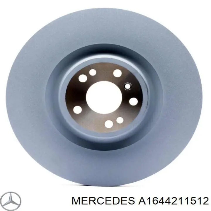 A1644211512 Mercedes Гальмо дискове переднє