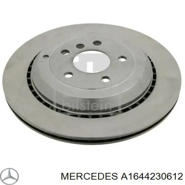 Купити A1644230612 Mercedes Диск заднього гальма