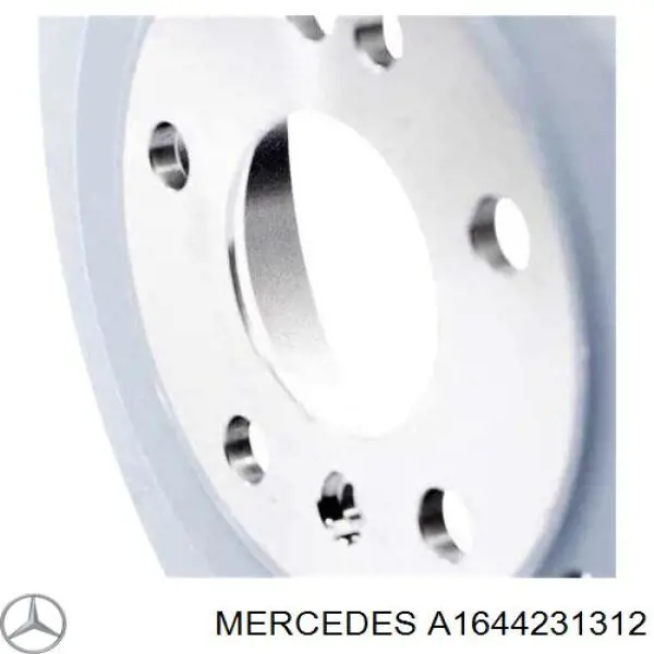 Задні дискові гальма Mercedes A1644231312 ціна, від 41.81 USD