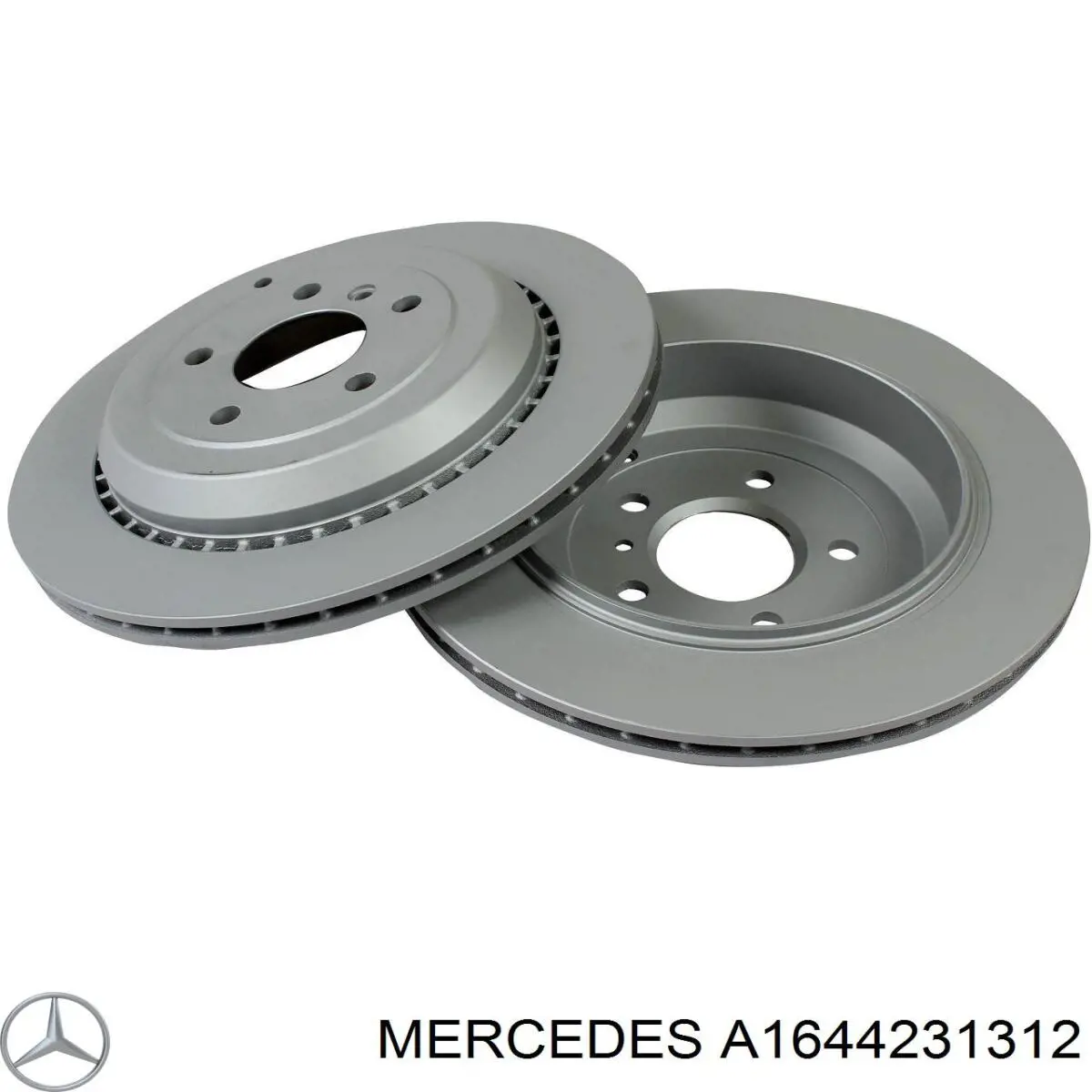 Гальмівні диски A1644231312 Mercedes