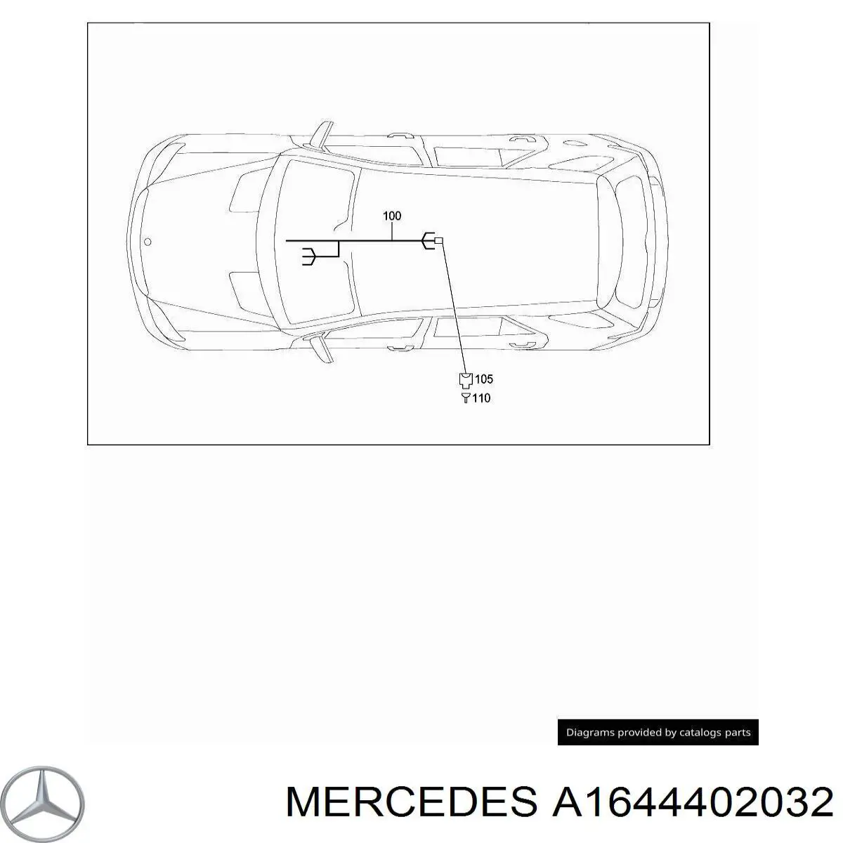 A1644402032 Mercedes 