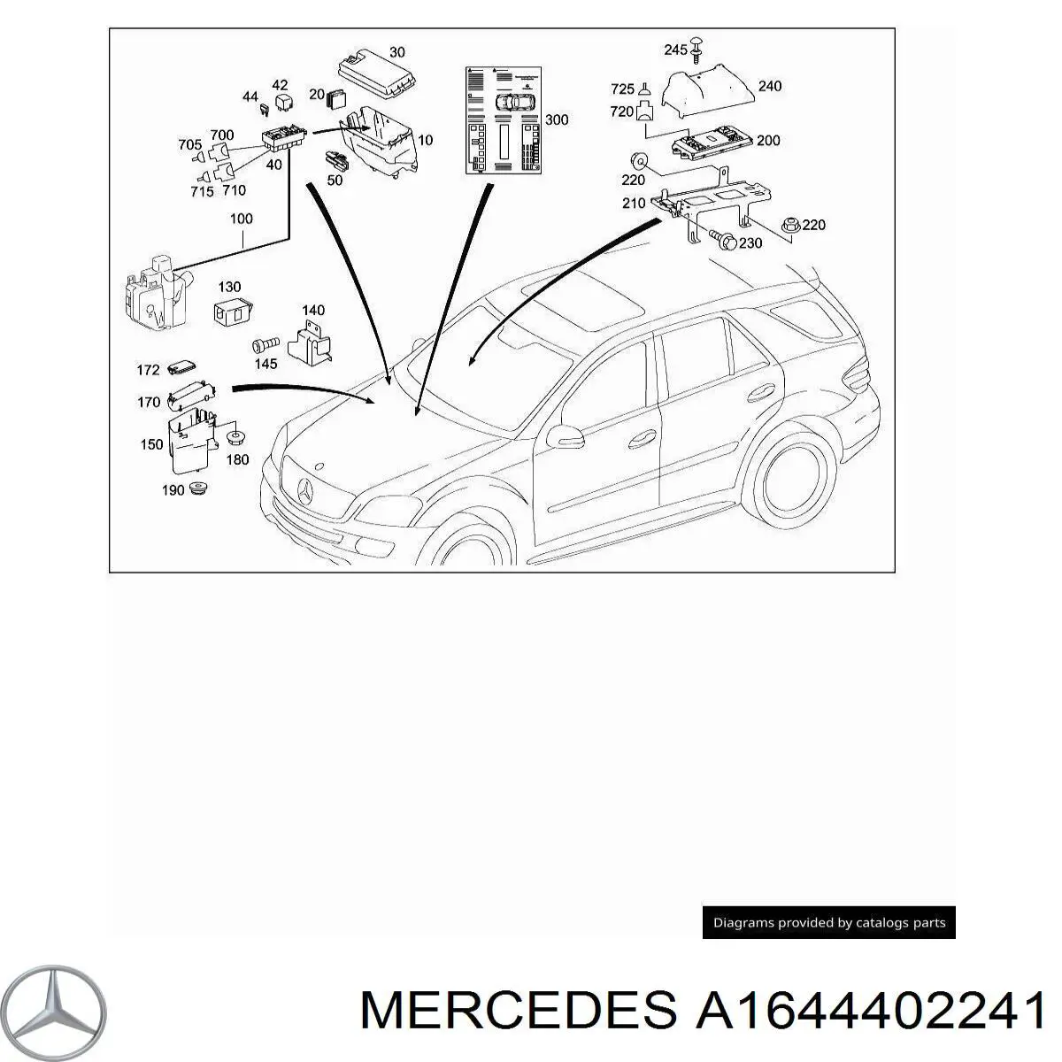 A1644402241 Mercedes 