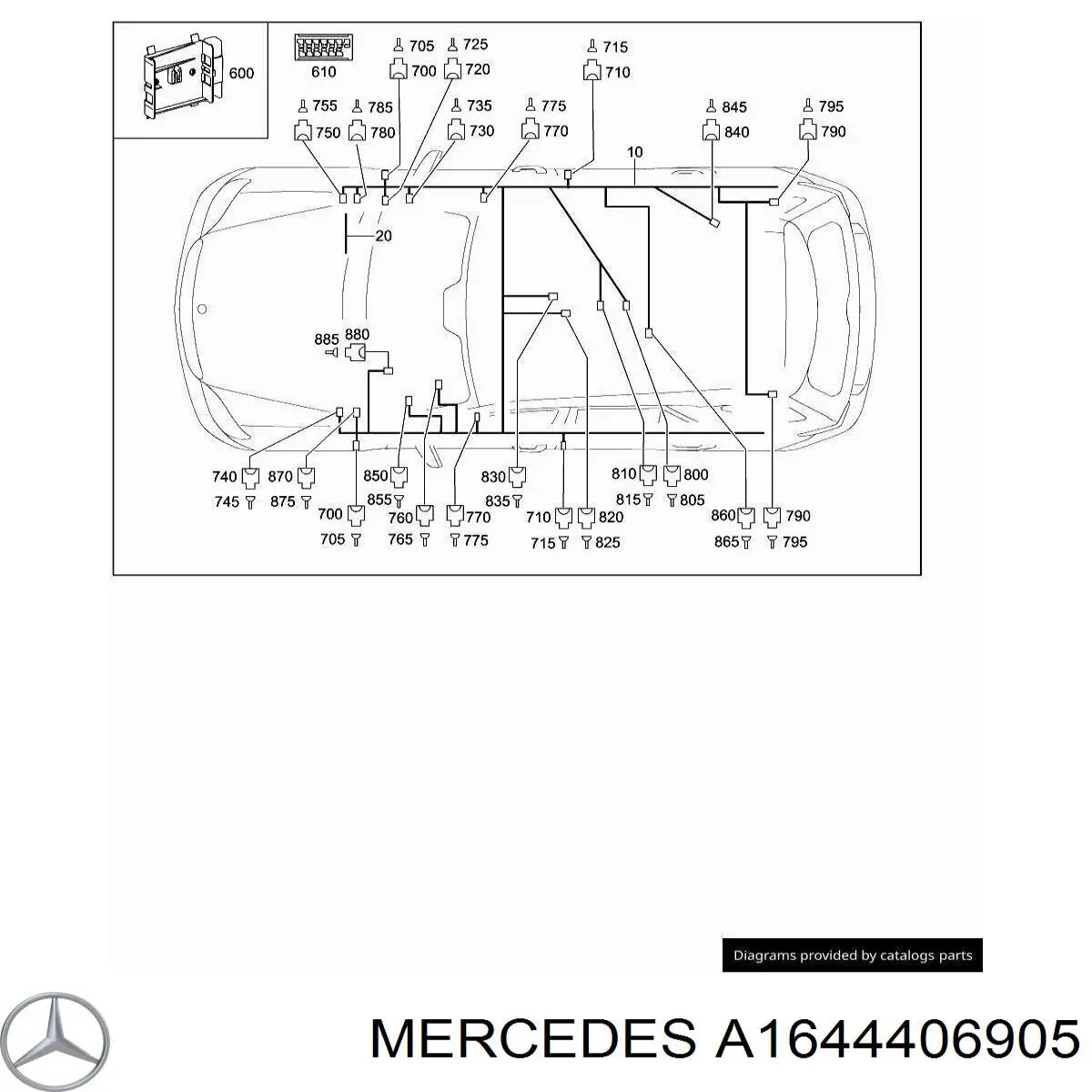  A1644406905 Mercedes