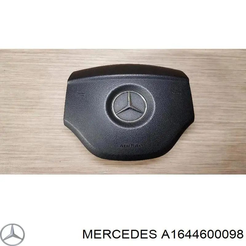 A1644600098 Mercedes подушка безпеки, водійська, airbag