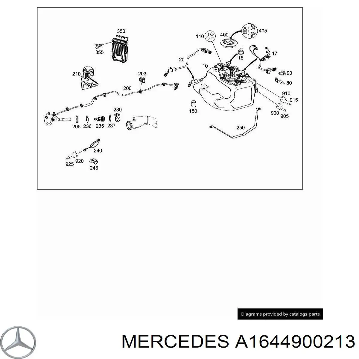 Купити A1644900213 Mercedes Форсунка вприскування AD BLUE