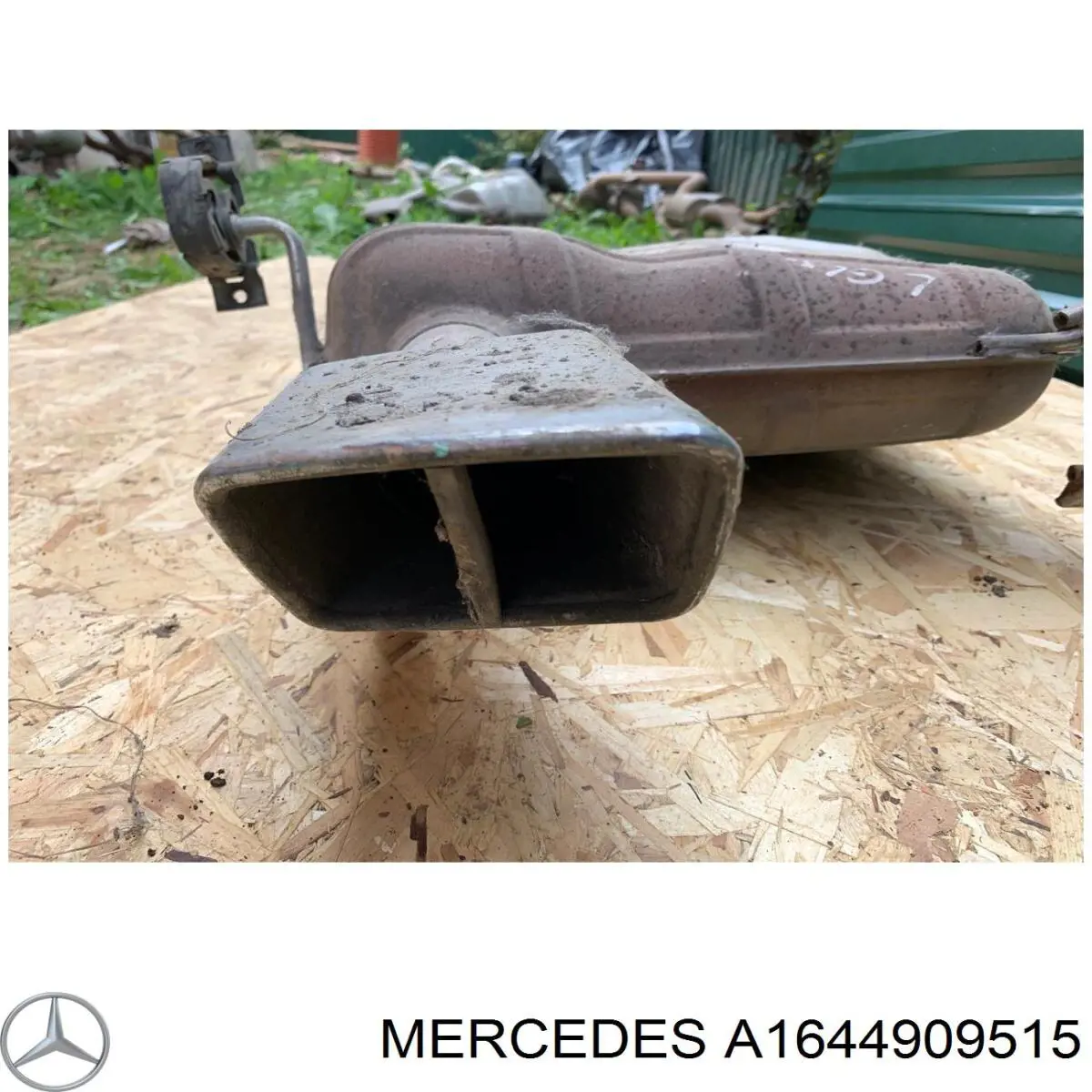 Купити A1644909515 Mercedes Глушник вихлопних газів кінцевий