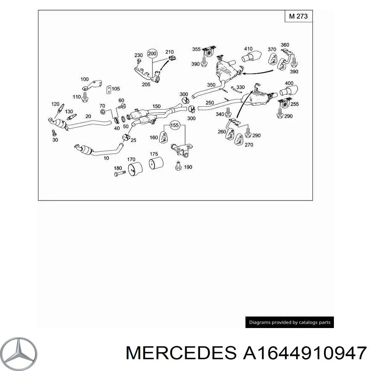 A1644910947 Mercedes 