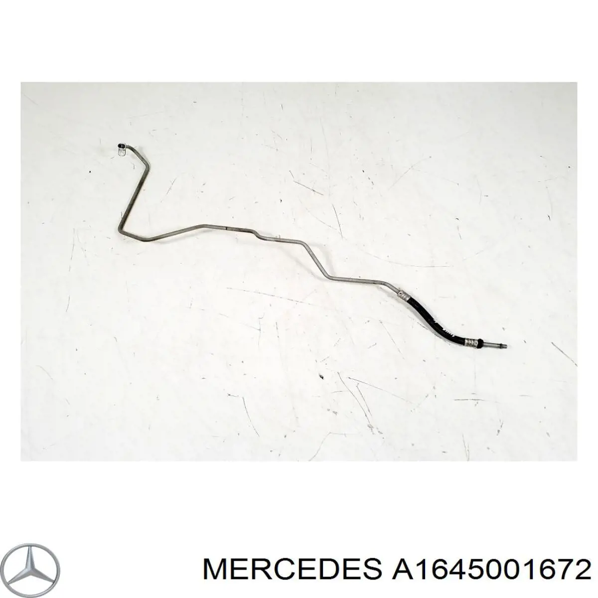1645004972 Mercedes трубка/шланг охолодження акпп, обратка