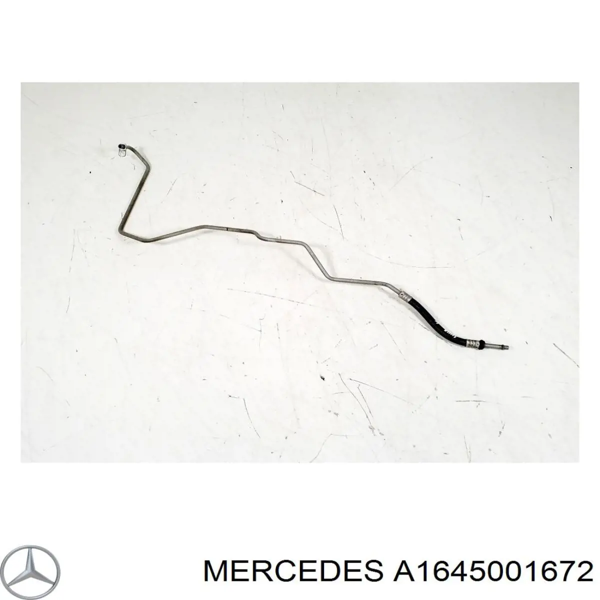 A1645001672 Mercedes Трубка/шланг охолодження АКПП, обратка