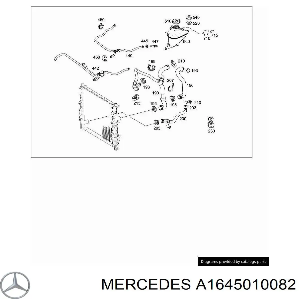  A1645010082 Mercedes