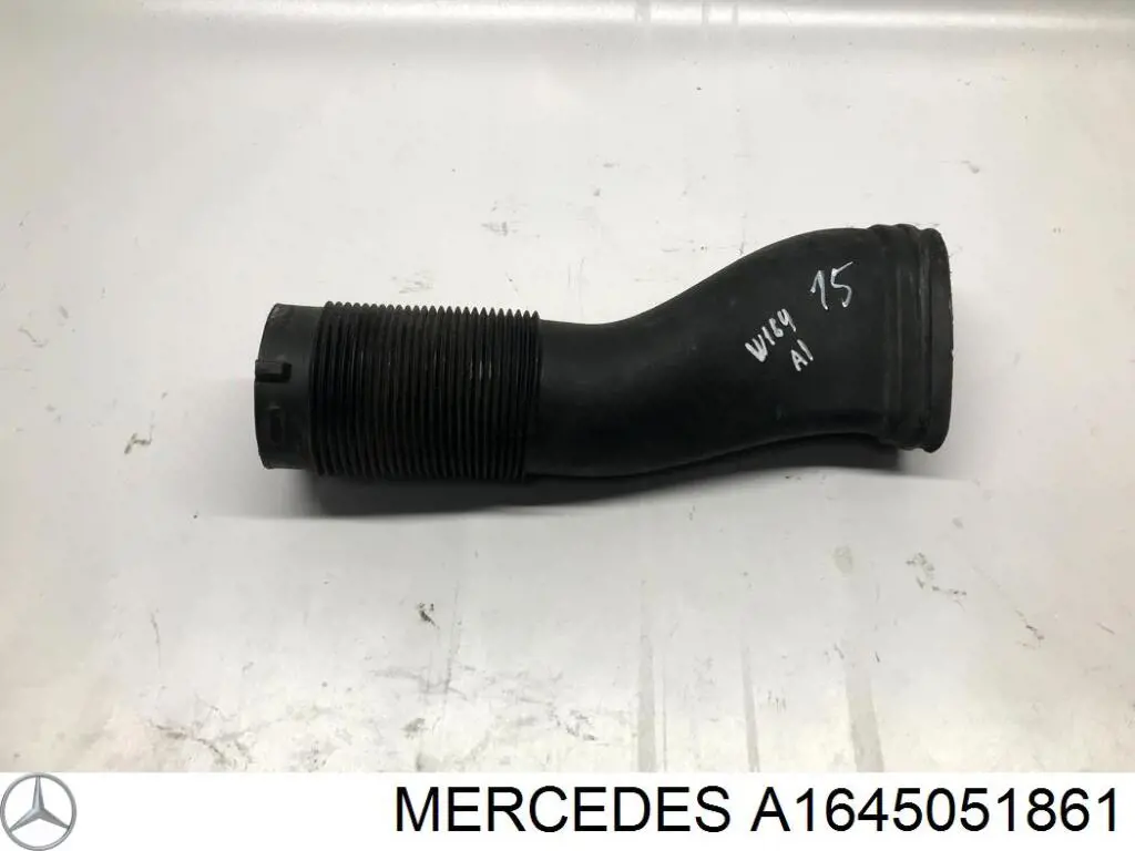 Купити A1645051861 Mercedes Патрубок повітряний, вхід повітряного фільтра