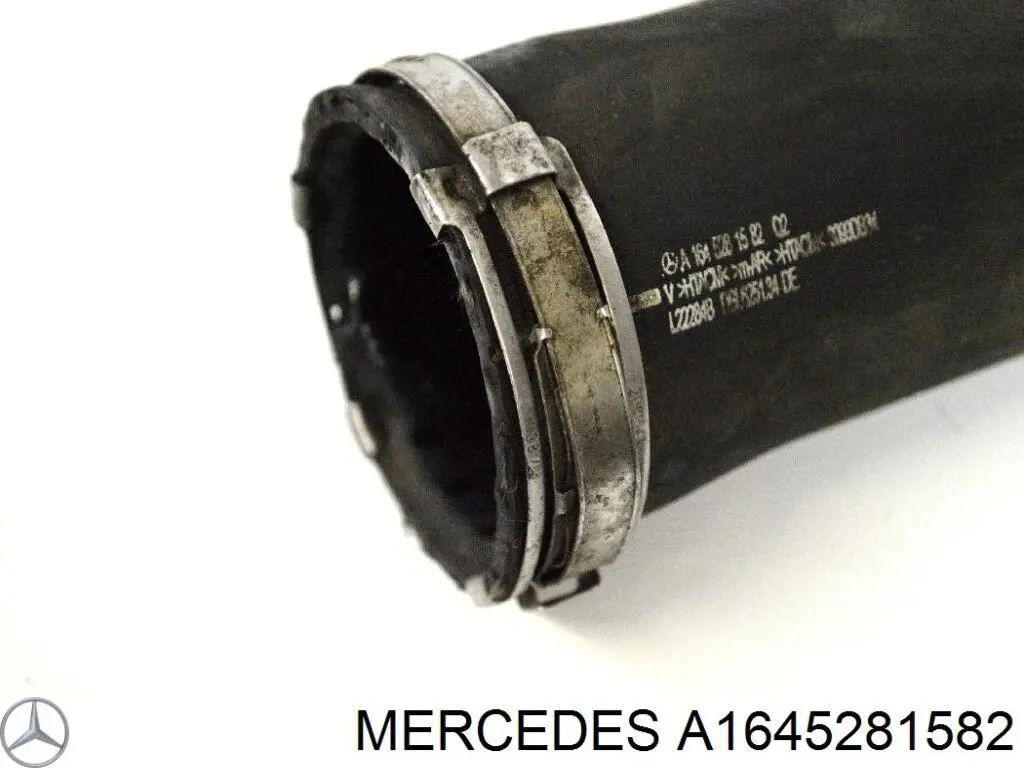 Купити A1645281582 Mercedes Шланг/патрубок интеркуллера