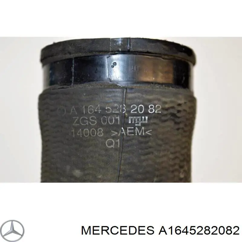 Купити A1645282082 Mercedes Шланг/патрубок интеркуллера