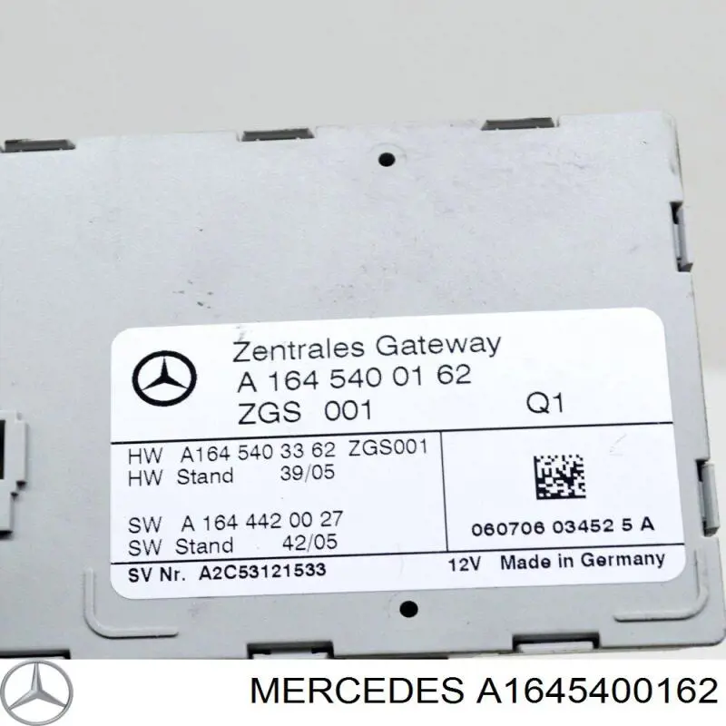 Блок керування центральним замком Mercedes A1645400162 ціна, від 37.12 USD