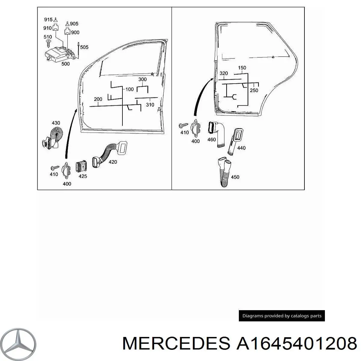 A1645401208 Mercedes 