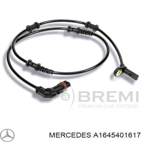 Датчик ABS передній Mercedes A1645401617 ціна, від 18.89 USD