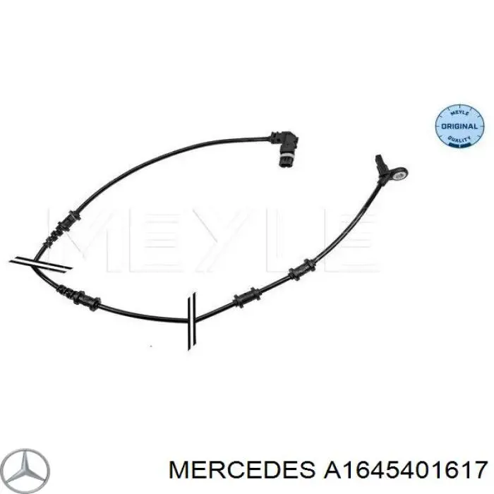 A1645401617 Mercedes датчик абс (abs передній)