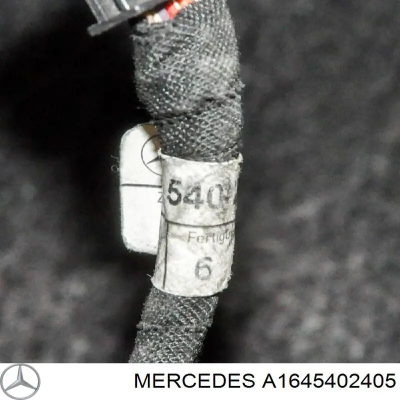 Кабель / дріт парктроніка бампера, заднього Mercedes A1645402405 ціна, від 16.59 USD