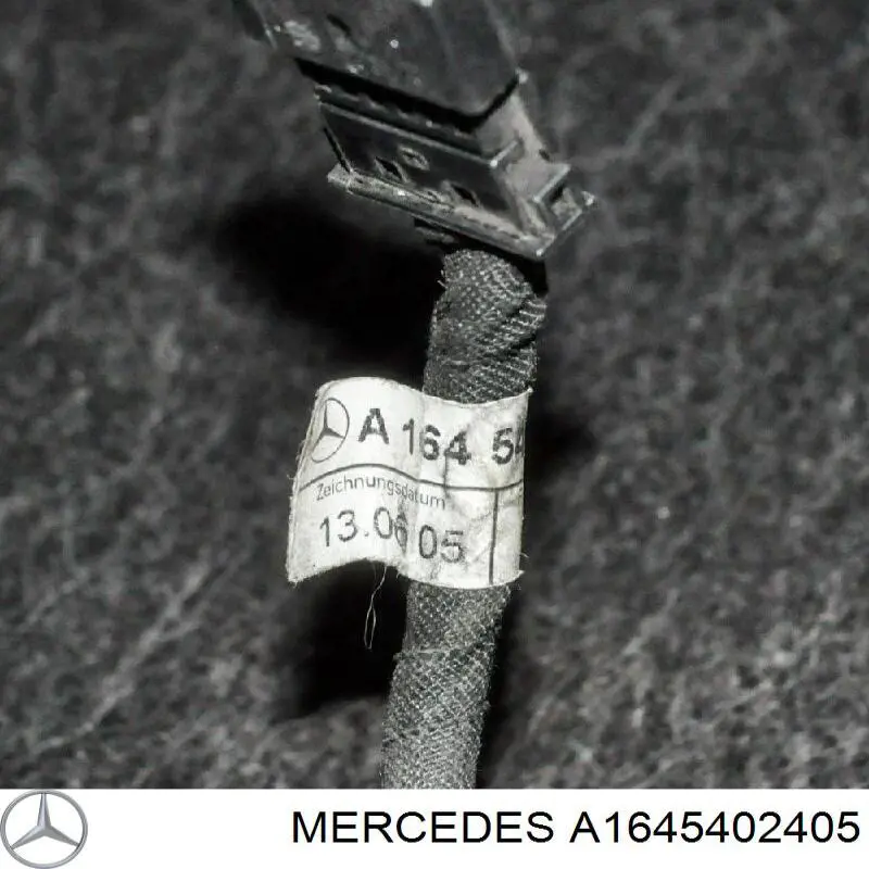 Кабель/дріт парктроника бампера, заднього Mercedes A1645402405