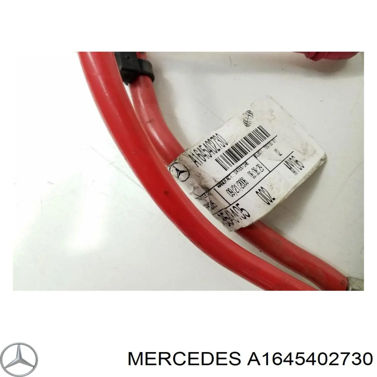 Кабель плюсової клеми акумулятора (АКБ) Mercedes A1645401930 ціна, від 16.67 USD