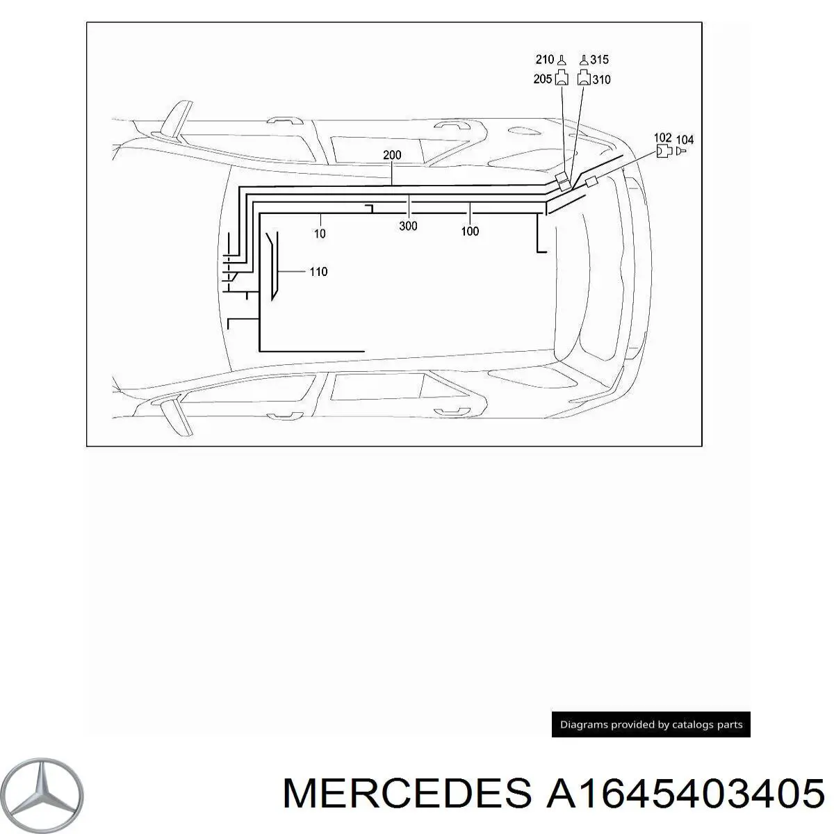 A1645403405 Mercedes 