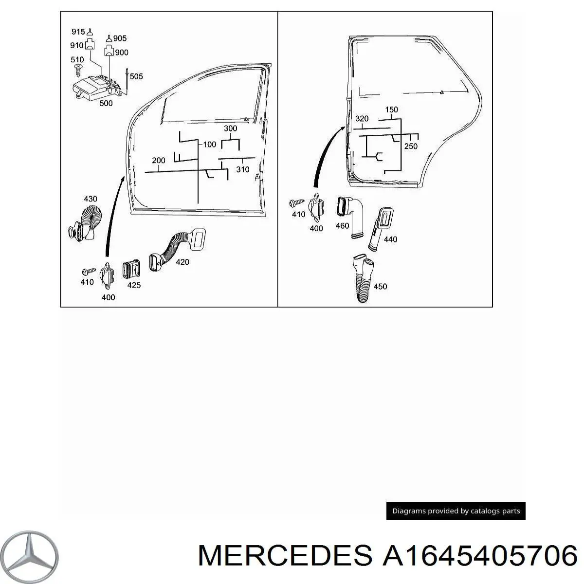 A1645405706 Mercedes 