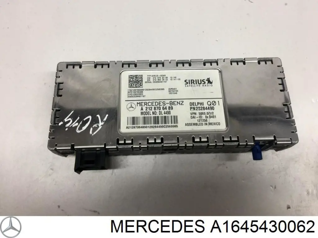 Модуль керування камерою Mercedes A1645430062 ціна, від 50.68 USD