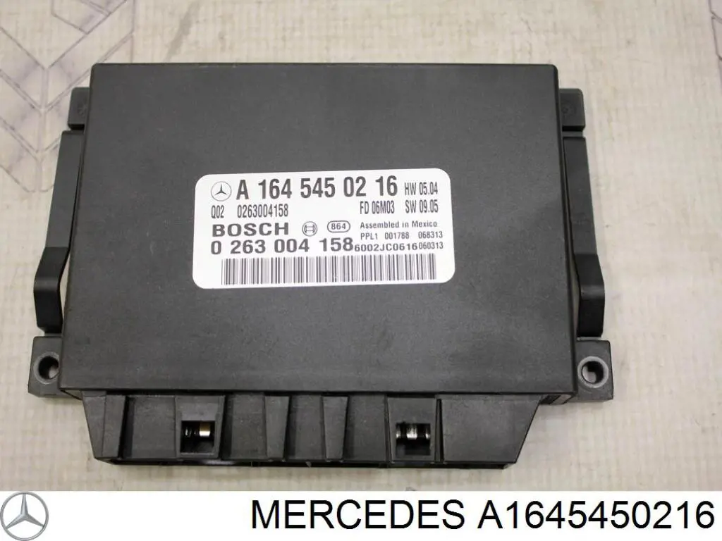 Модуль керування (ЕБУ) парктроніком Mercedes A1645450216 ціна, від 12.66 USD