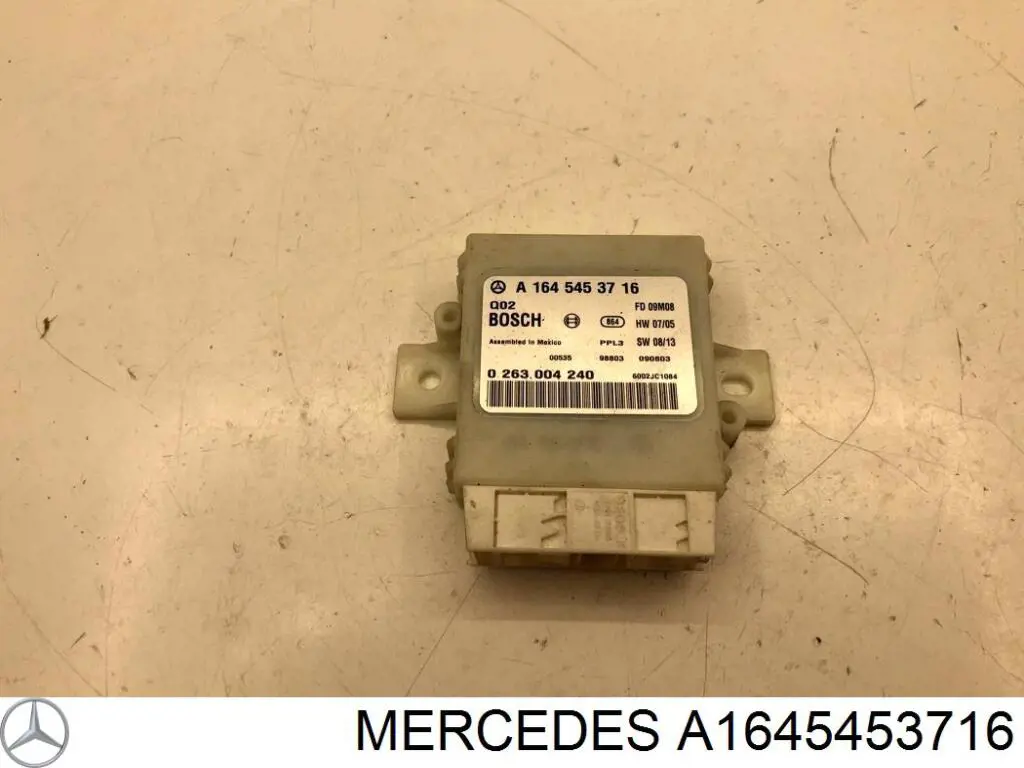 A1645453716 Mercedes Модуль (блок ЕБУ) управління парктроніком