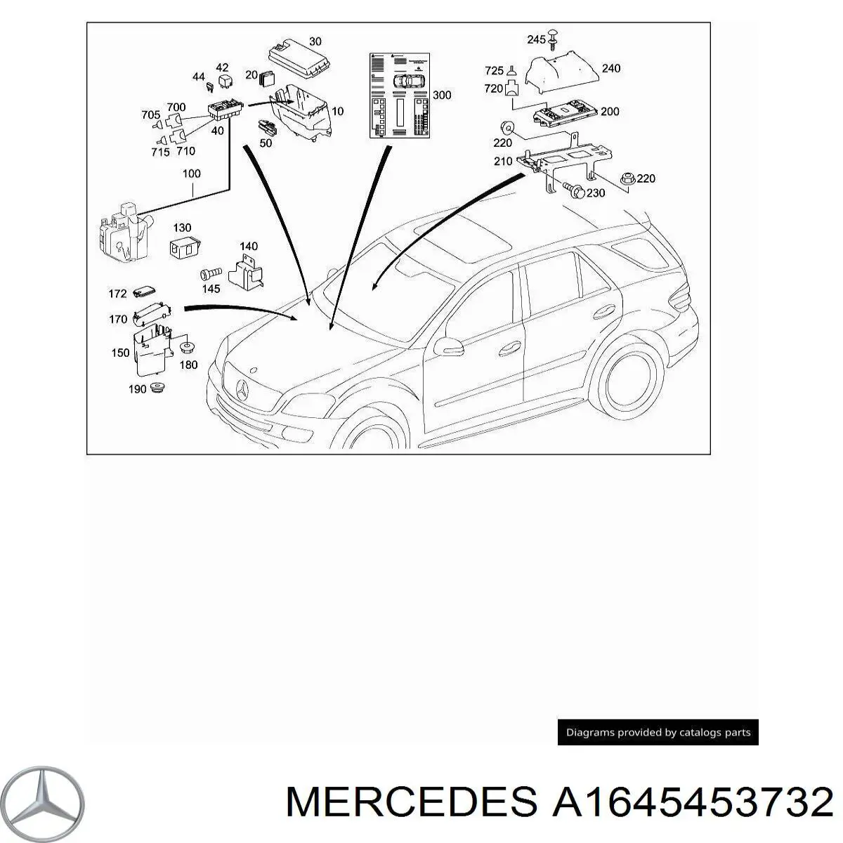  A1645453732 Mercedes