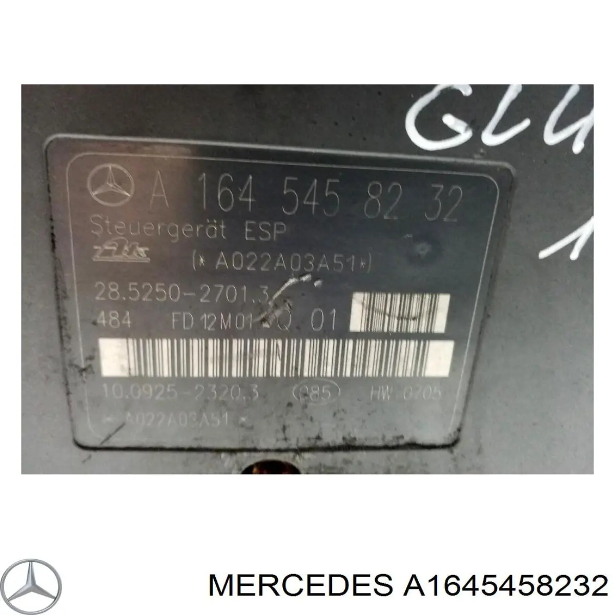 Блок керування ESP Mercedes A1645458232 ціна, від 126.68 USD