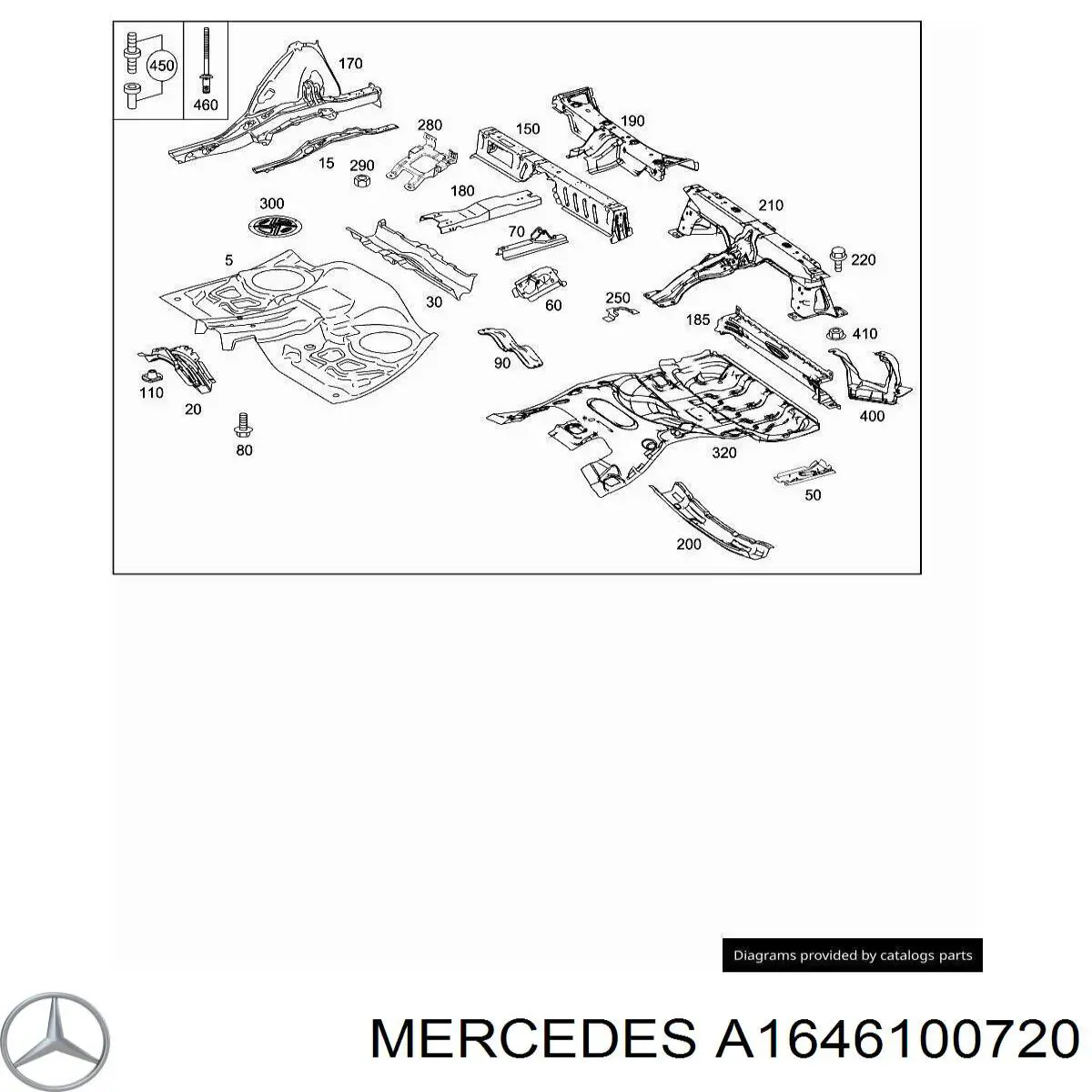 A1646100720 Mercedes 