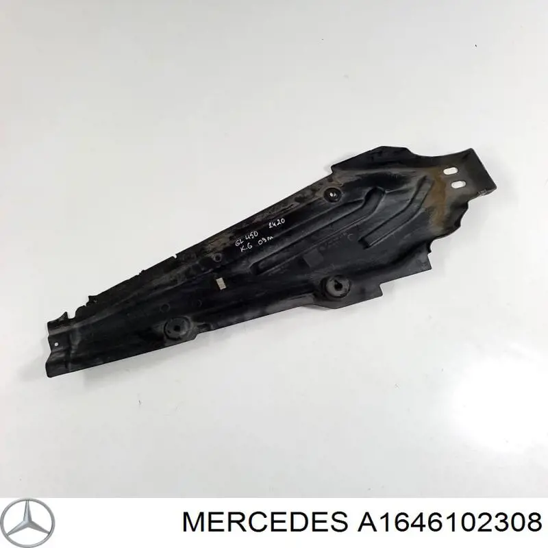 A1646102308 Mercedes Захист днища, лівий