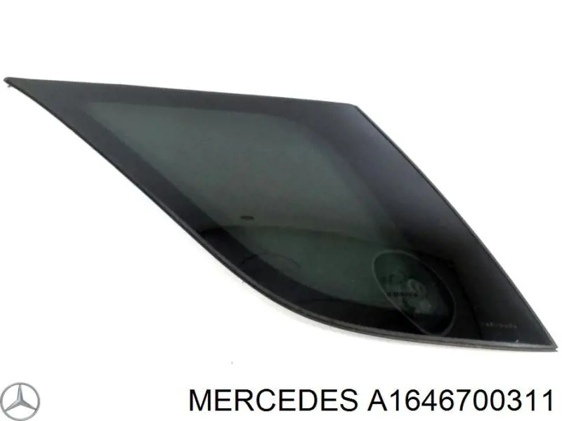 Скло багажника, ліве Mercedes A1646700311 ціна, від 45.47 USD