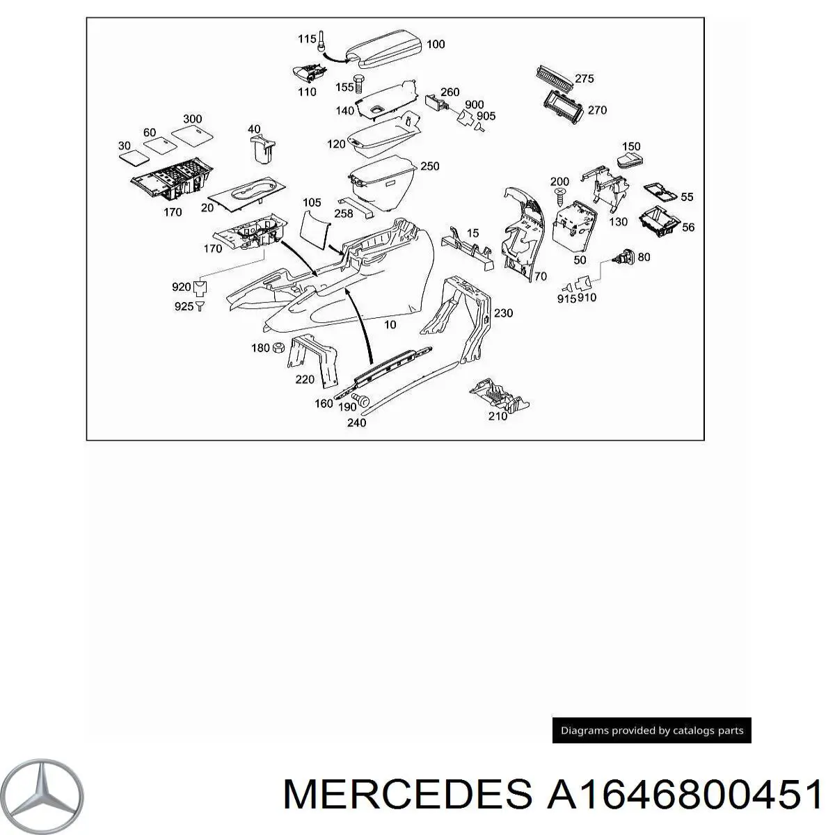 A1646800451 Mercedes 