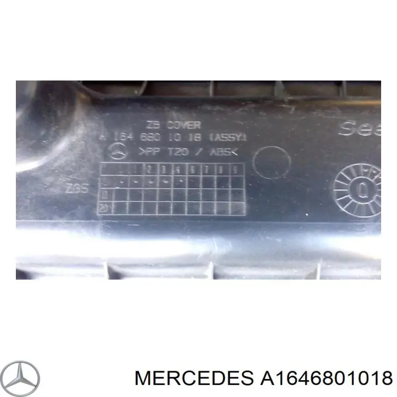  Mercedes A1646801018 ціна, від 10.14 USD