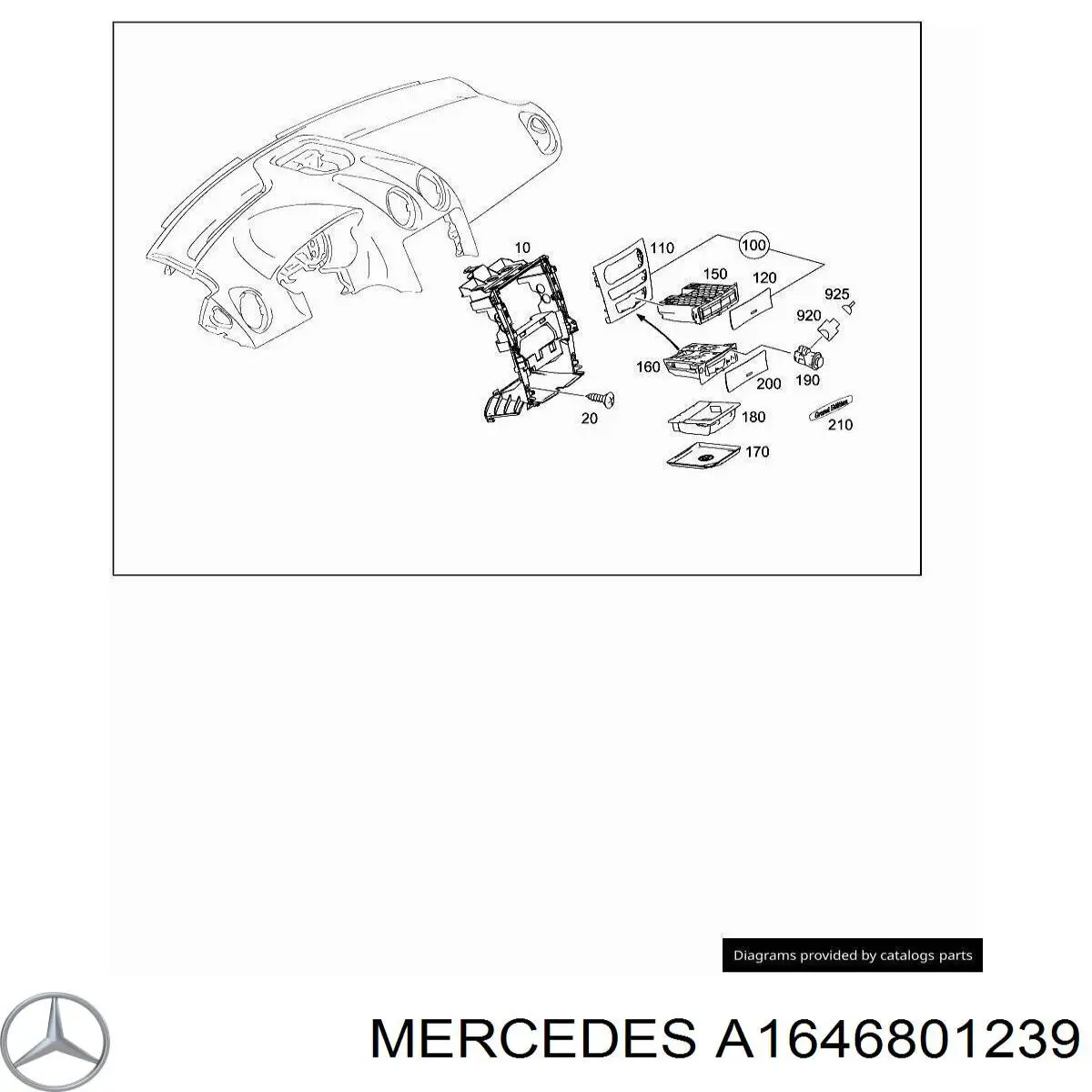 A1646801239 Mercedes 