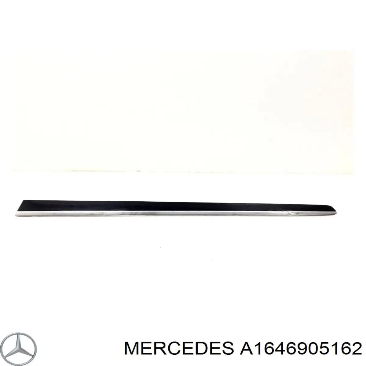 Молдинг передньої лівої двері на Mercedes ML-Class (W164)
