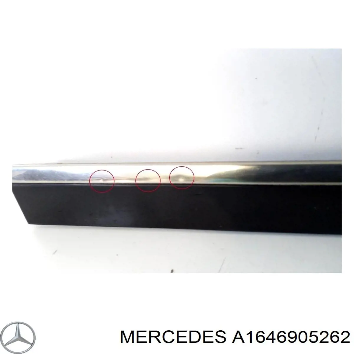 Кронштейн бампера переднього Mercedes A1646905262 ціна, від 12.67 USD