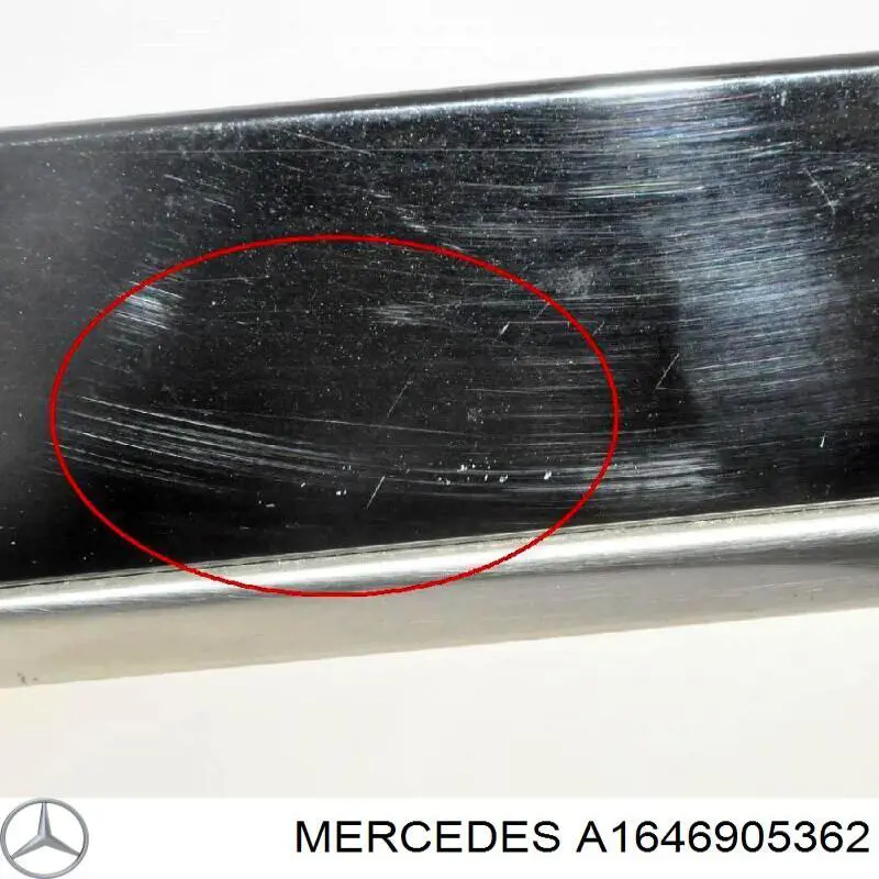 Молдинг задніх лівих дверей A1646905362 Mercedes