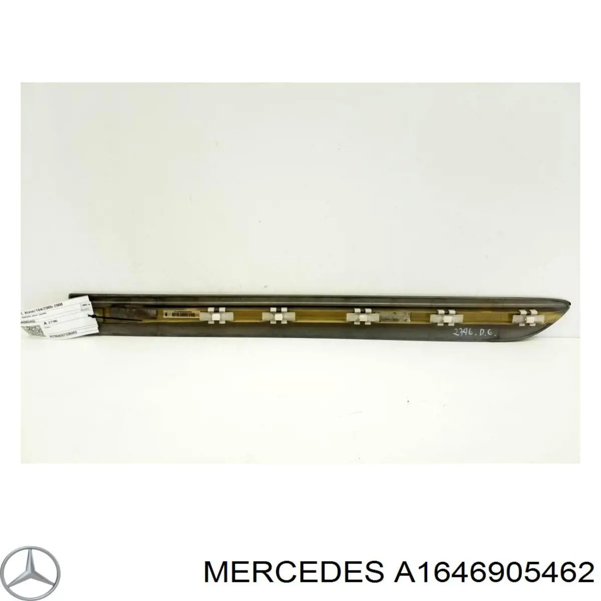 Молдинг задніх правих дверей A1646905462 Mercedes