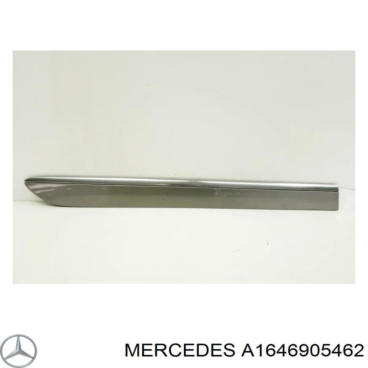 Молдинг задніх правих дверей на Mercedes ML/GLE (W164)