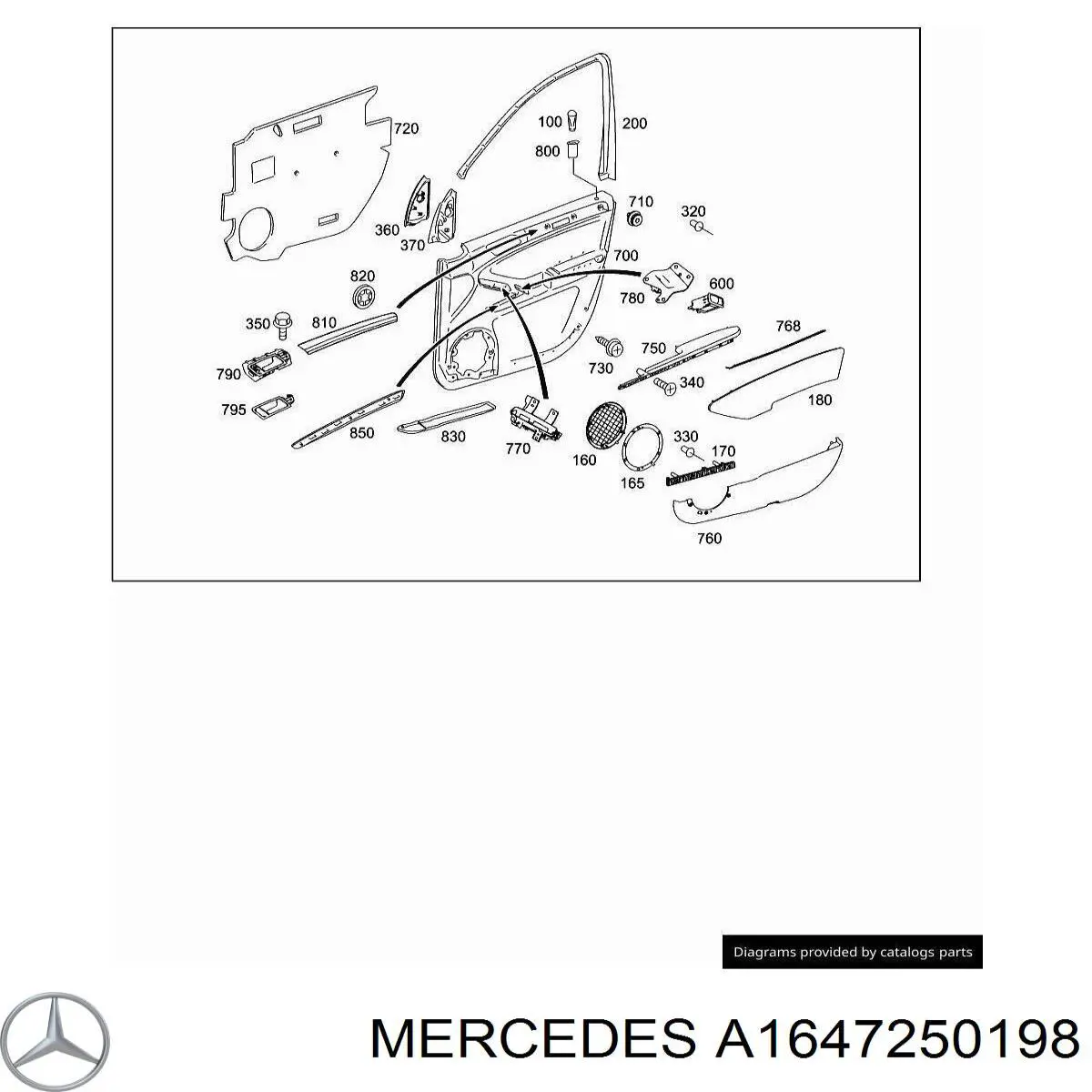A1647250198 Mercedes 