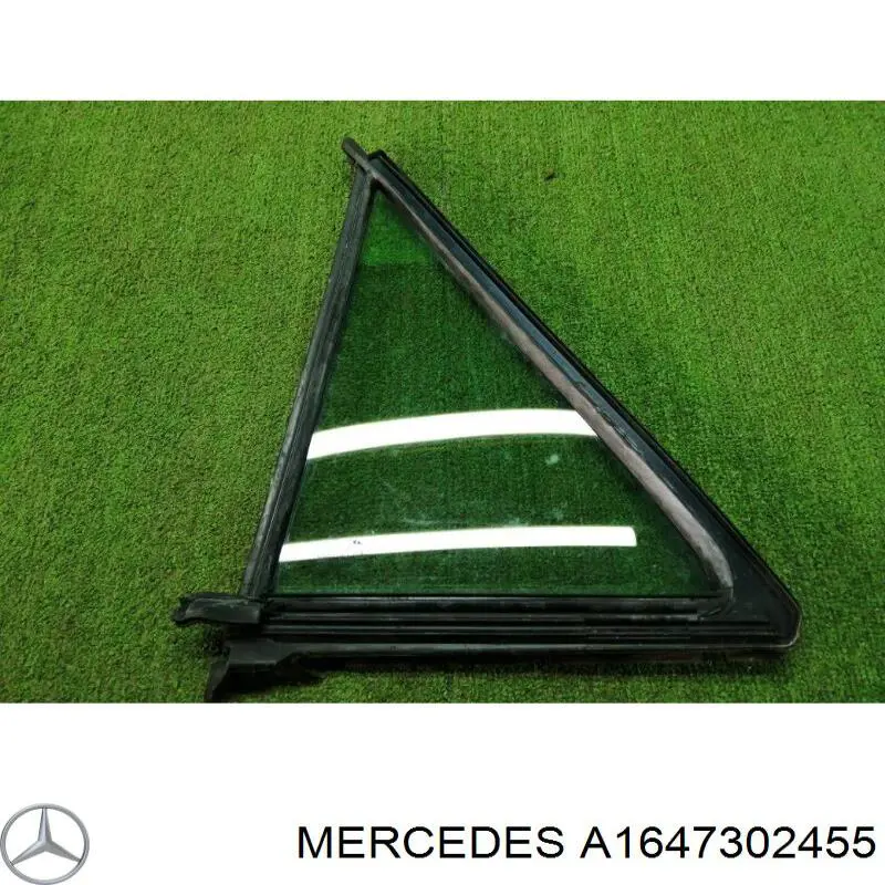 A1647302455 Mercedes Скло-кватирка двері, задній, правій