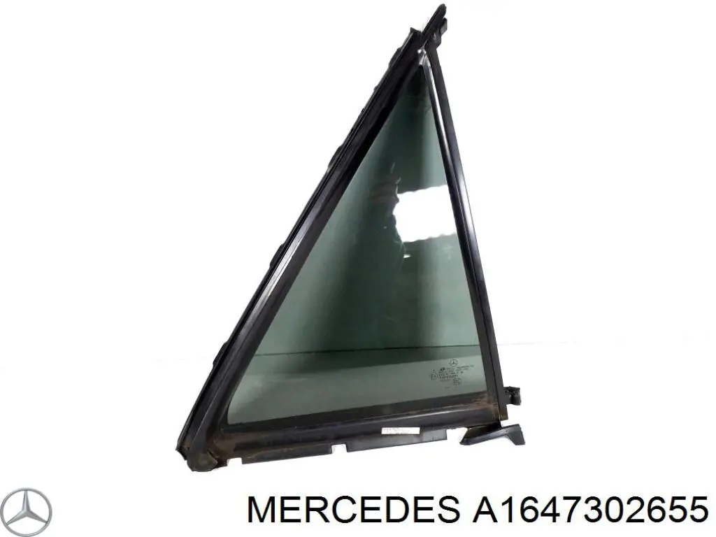 Купити A1647302655 Mercedes Кватирка двері трикутник, задня, права