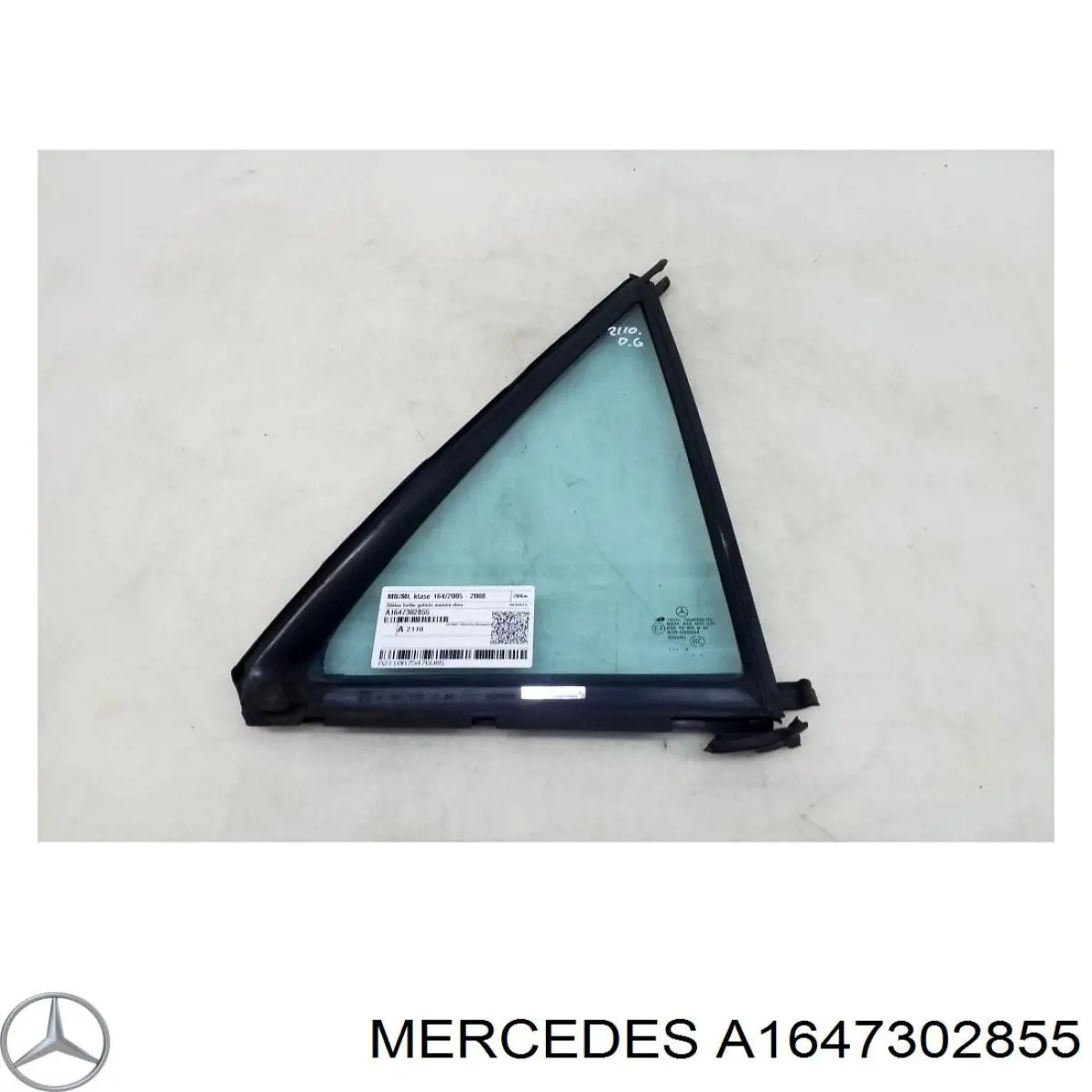 Купити A1647302855 Mercedes Кватирка двері трикутник, задня, права