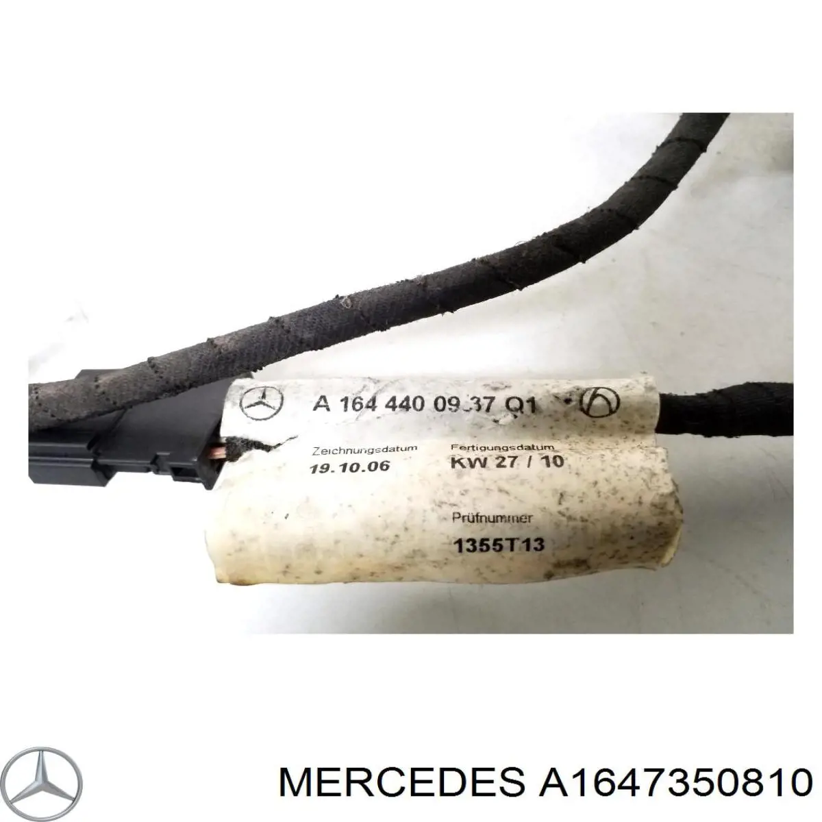 Скло задньої двері правої A1647350810 Mercedes