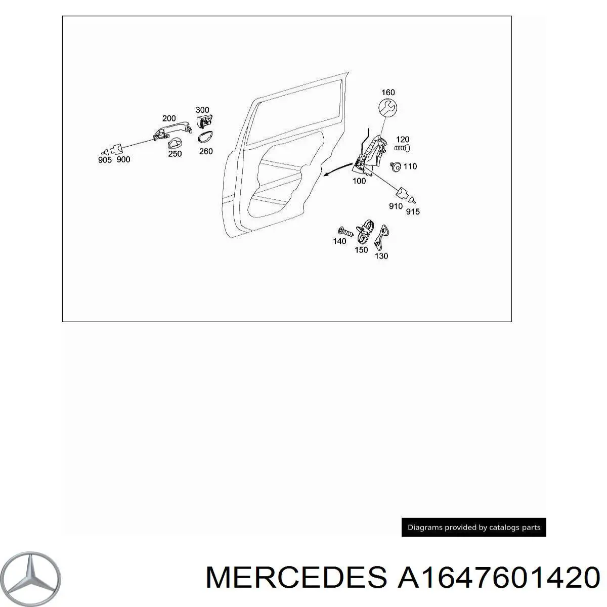 A1647601420 Mercedes 