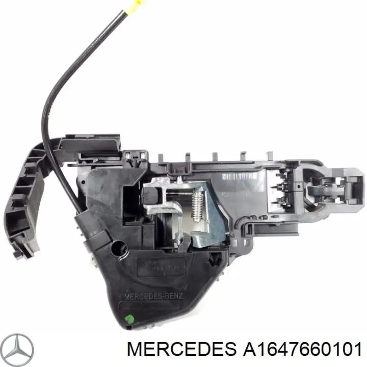 A1647660101 Mercedes Ручка дверей лівоих, зовнішня, перед/зад