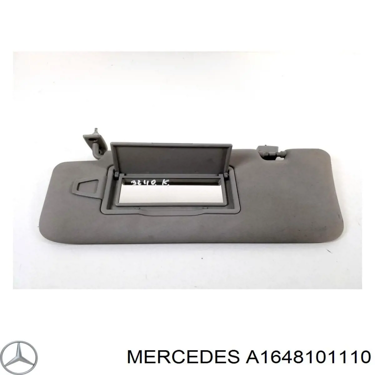 Сонцезахисний козирок A1648101110 Mercedes